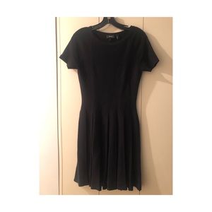 Theory Pleated Knit Tee Dress